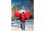 Фотография Суперскользкие санки ледянки из ПВХ для детей из ПВХ ТаймТриал