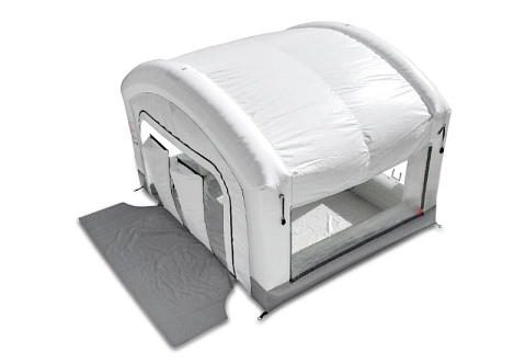 Надувная камера (палатка) ПВХ для покраски и ремонта автомобиля 3,6х4,5 м