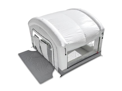 Надувная камера (палатка) ПВХ для покраски и ремонта автомобиля 3,6х4,5 м