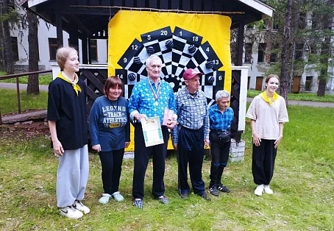 Навесной дартс мягкий 