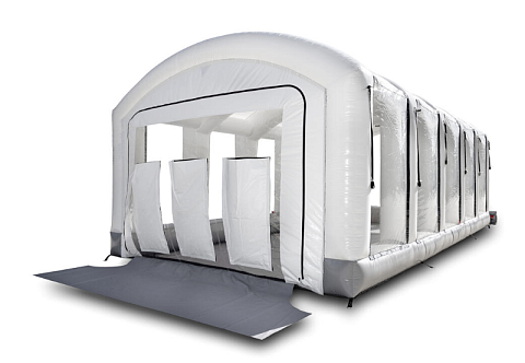 Надувная камера (палатка) ПВХ для покраски и ремонта автомобиля 9,2х5,2 м