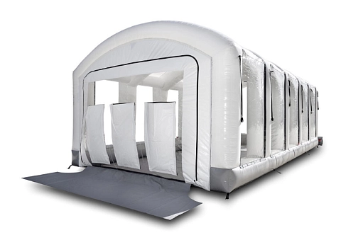 Надувная камера (палатка) ПВХ для покраски и ремонта автомобиля 9,2х5,2 м