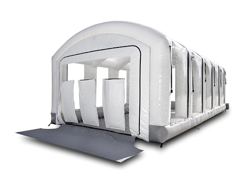 Надувная камера (палатка) ПВХ для покраски и ремонта автомобиля 9,2х5,2 м