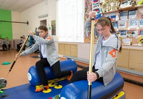 Тренажер для имитации гребли на рафте «R2 Pro» (Двухместный) для рафтинга