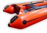 "БАЙДБОТ-3" - надувной трехместный Катабайд ПВХ с транцем под мотор  с надувным дном НДНЛ из ПВХ ТаймТриал