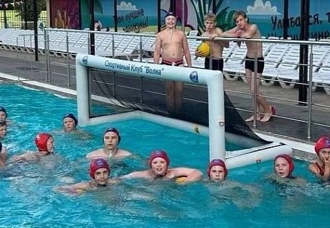 Профессиональные надувные ворота для водного поло