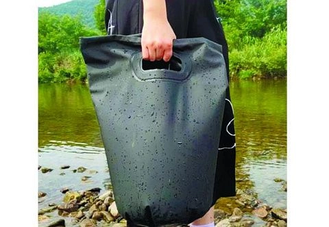 Многофункциональное переносное мягкое складное походное ведро (бочка) из ПВХ