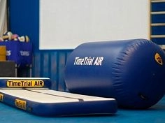 Фотография Надувной гимнастический спортивный цилиндр (баллон) из ПВХ ТаймТриал