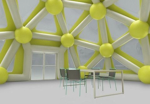 Надувной универсальный павильон «Дом»