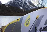 Фотография "BIG SUP BOARD T5" - гигантская надувная доска (сапборд) с веслом из AIRDECK (DWF) ТаймТриал