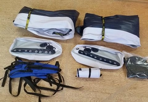 "КАТКАЯК" - универсальный надувной сплавной спортивный катамаран-трансформер для сплава по бурной воде