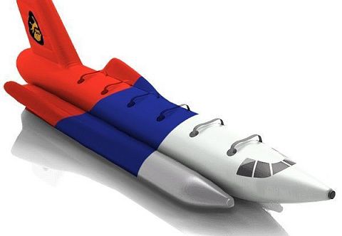 &quot;ПАТРИОТ&quot; - буксируемый аттракцион надувные водные, зимние санки банан для катания за снегоходом, квадроциклом, катером