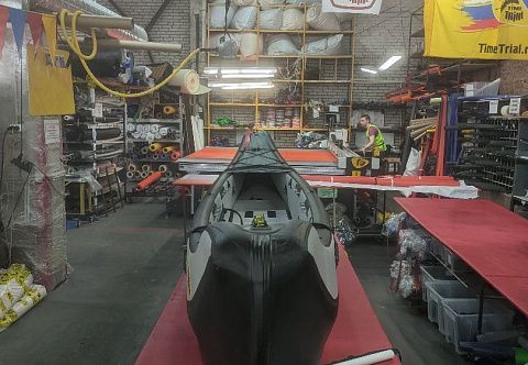 &quot;САМУРАЙ-2&quot; - надувной двухместный каяк из AIRDECK с надувным дном НДВД