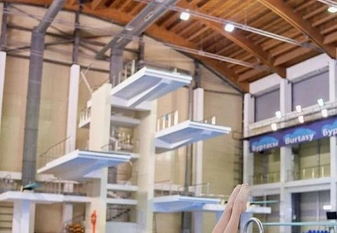 Мат водонепроницаемый (герметичный) ПВХ для водных видов спорта в бассейне