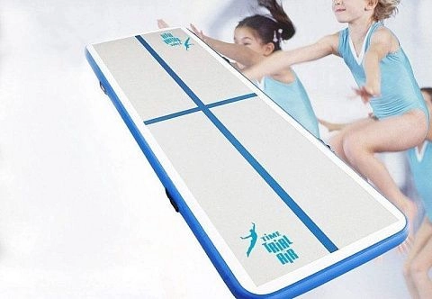 Надувной гимнастический мат 