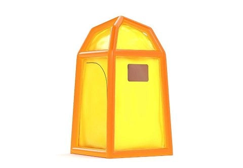 Надувная кабина для биотуалета