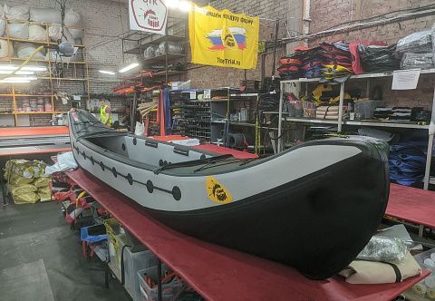 &quot;САМУРАЙ-2&quot; - надувной двухместный каяк из AIRDECK с надувным дном НДВД