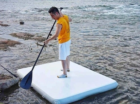 Надувная платформа под палатку на крышу автомобиля