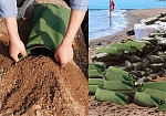Фотография Мешок для песка с застежкой, фастексом, барьер противопаводковый для защиты от наводнений, потопов, паводков из ткань ТАФФЕТА ТаймТриал