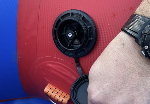 "BRAVO 260 H.V" - Воздушный клапан увеличенной пропускной способности для надувных изделий