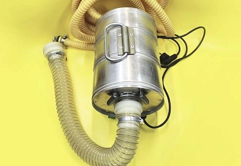 Электрический внешний воздушный насос «АВН-ТАЙМ ТРИАЛ» для пневмокаркасных палаток, надувных аттракционов. СДЕЛАНО В РОССИИ