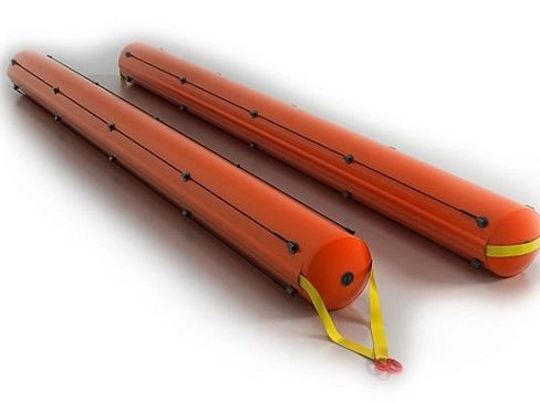 Понтон надувной длинномерный для водолазов, подъема из воды грузов