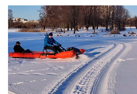 “НеМуму” - надувная страховочная система для мотобуксировщиков и мотособак