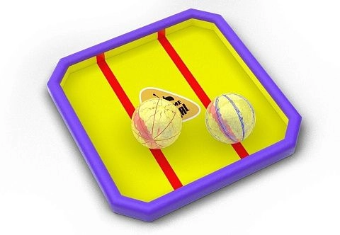 Надувной бассейн для зорба, аквазорба