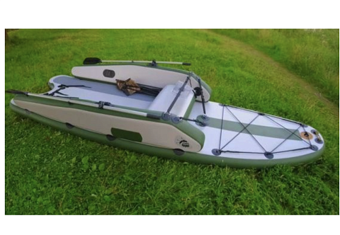 &quot;SUPERFISH&quot; - надувная рыболовная платформа, доска для рыбалки (сап борд)