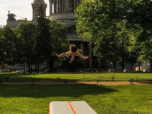 Спортивные изделия из ТПУ аирдека в центре Санкт-Петербурга