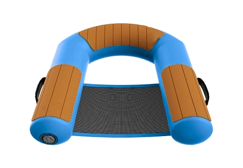 Надувное кресло бескаркасное для отдыха на воде