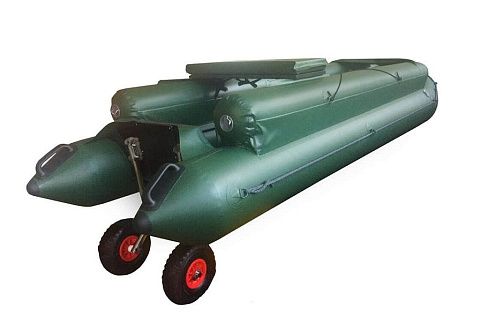 "КАТАБАЙД-1Ф" - надувной облегченный рыболовный каяк, байдарка с фальшбортом и транцем под мотор, с надувным дном из ПВХ "КАТАБАЙД-1Ф" - надувной облегченный рыболовный каяк, байдарка с фальшбортом и транцем под мотор, с надувным дном из ПВХ