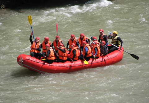 "РАФТ БАРЖА ДРУЖБА" - надувной плот, лодка ПВХ для туристического, коммерческого, экспедиционного рафтинга (сплава по воде)