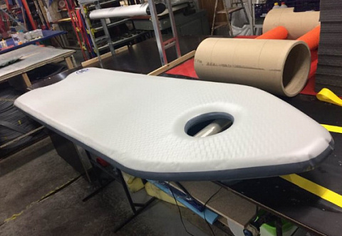 Надувное дно высокого давления НДВД AirDeck ПВХ или ТПУ по индивидуальным размерам