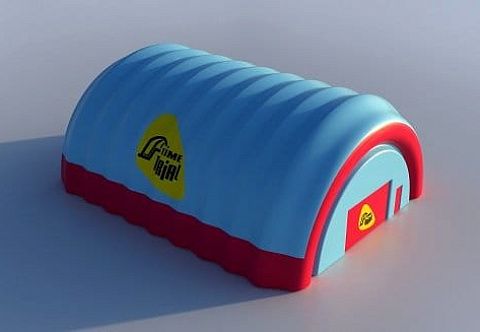 Пневмокаркасные ангары для спец. техники