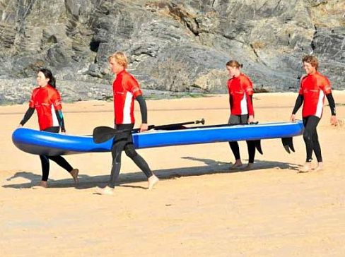 &quot;BIG SUP BOARD T5&quot; - гигантская надувная доска (сапборд) с веслом