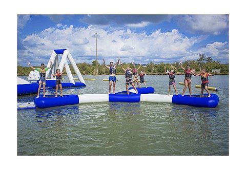 &quot;ЛОВИ БАЛАНС ТРИО&quot; - элемент для надувного аквапарка