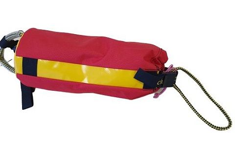 Спасательный спасконец &quot;Александрова&quot;, &quot;Морковка&quot; (линь) с креплением на поясе для инструктора рафтинга