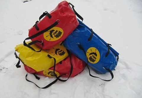 Гермосумка на 90 л - водонепроницаемая сумка из ПВХ или ТПУ для сплава