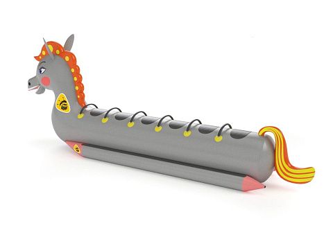 &quot;КОНЕК-ГОРБУНОК&quot; - надувной буксируемый зимний, водный аттракцион банан