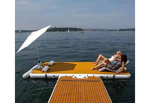 Изготовление индивидуальных надувных пирсов, понтонов, платформ по чертежам