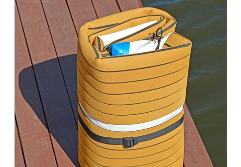 Надувной плот-платформа к яхте, катеру для отдыха