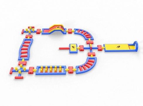 Надувной развлекательный комплекс аквапарк «Малютка»