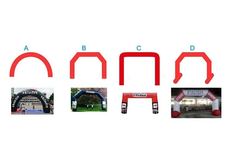 Арка спортивная трапеция 