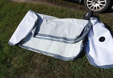 Надувной компактный раскладной диван из Airdeck для дома, дачи и пляжа