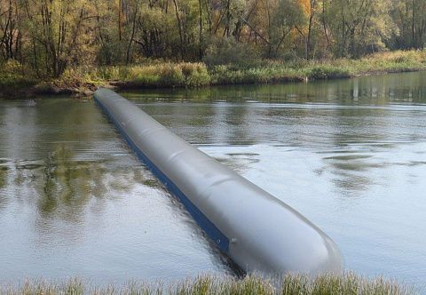 Мобильные водоналивные рукавные противопаводковые дамбы ВРД от наводнений, потопов