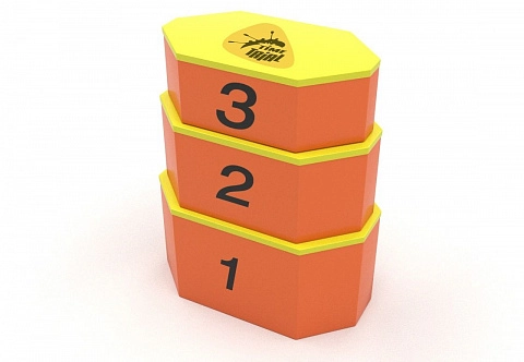 Подиум, пьедестал для награждения «Матрешка»