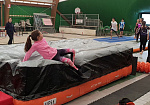 Надувная подушка «AIRJUMP» для гимнастики