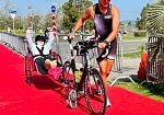 Фотография Беговая спортивная тандемная коляска TimeTrial из ПЛАСТИК СТАЛЬ ТаймТриал