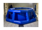 Фотография Пневмокаркасный надувной бассейн САПФИР из ПВХ (с тентом и защитным пологом) из ПВХ ТаймТриал
